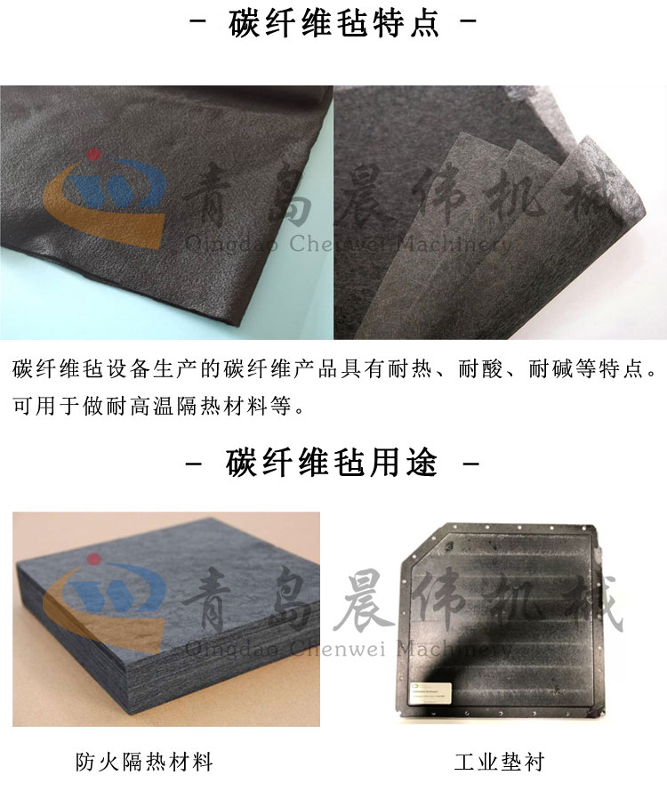 碳纖維氈生產線 碳纖維氈生產線